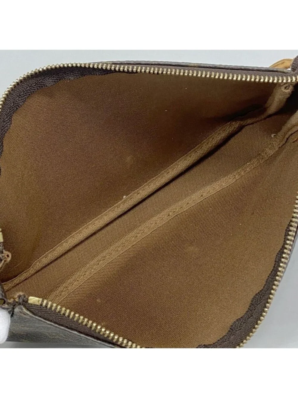 Louis Vuitton Pouch Monogram Pochette Soirle Brown